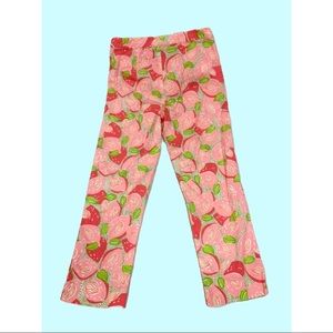 Lilly Pulitzer Mango Mama Capri Pants 0